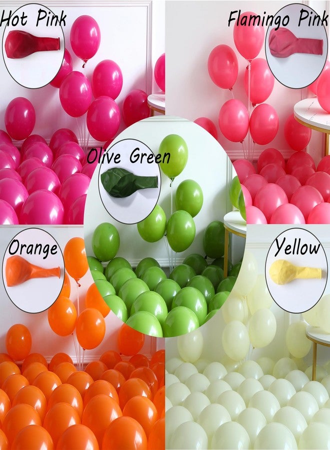 UAEYW Margs And Matrimony Bachelorette Party Decorations 148Pcs Margarita Tropical Balloon Arch Garland Kit Lime Lemon Diamond Ring Flamingo Balloons Martini Birthday Mexican Fiesta Wedding Bach Decor - Image 3