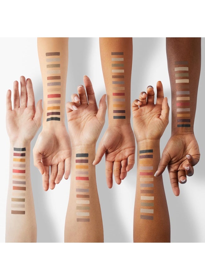 LA Colors L.A Color Day To Night 12 Color Eyeshadow, After Dark Long wearing and Easily Blendable Eye makeup Palette | Matte, Shimmers and Metallic (Sundown) 8g - Image 2