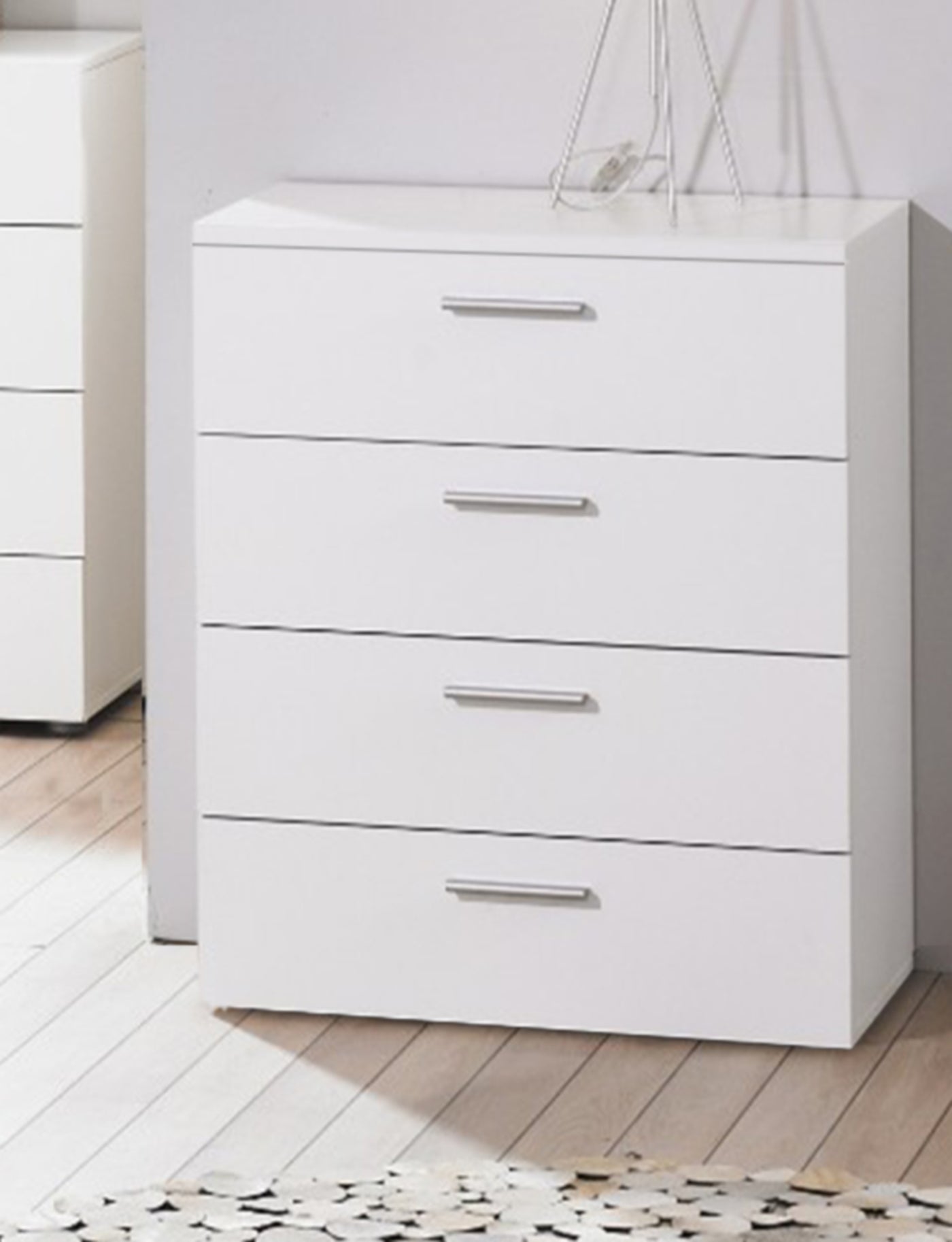 Modern MDF drawer unit - Height 78 cm - Width 60 cm - Depth 42 cm, from Furniture Store.