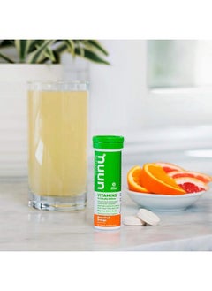 Nuun Nuun Vitamins: Grapefruit Orange Daily Hydration Supplement (3 Tubes of 12 Tabs)3  - Image 4