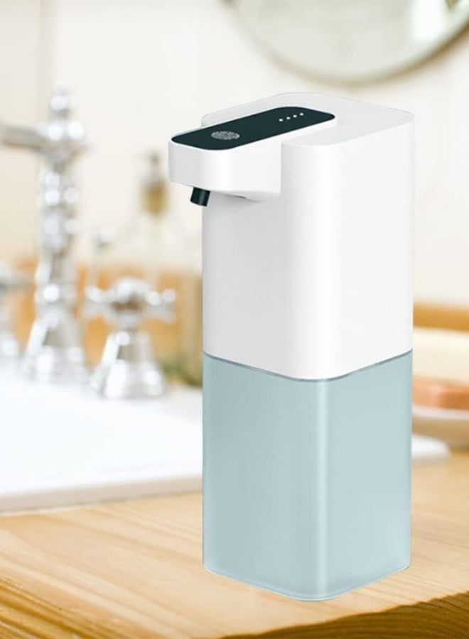 Automatic Foaming Soap Dispenser – 400ml USB Rechargeable, White - Image 5