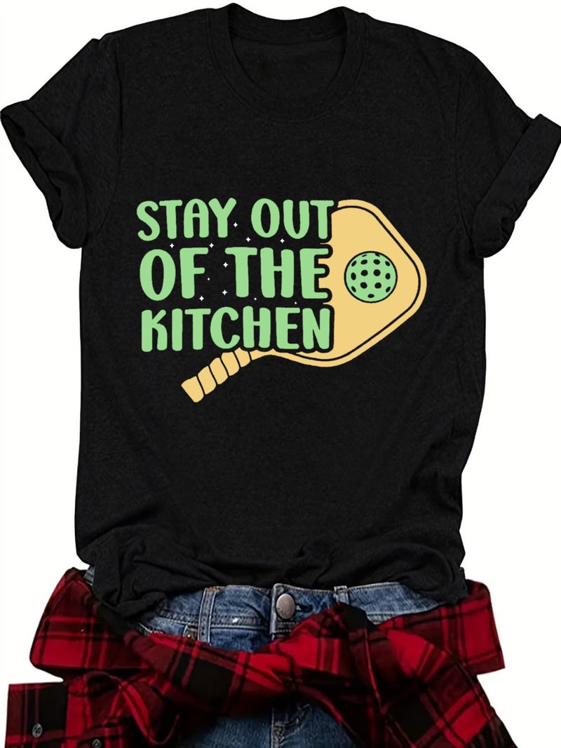 Summer Women'S Fun Pattern Round Neck Short Sleeve Casual Fashion Explosion T-Shirt - Image 3