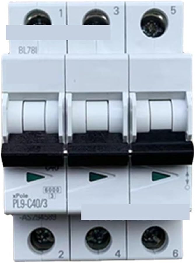 PL9 C40 3P 40A 6kA قاطع دائرة صغير - Image 2