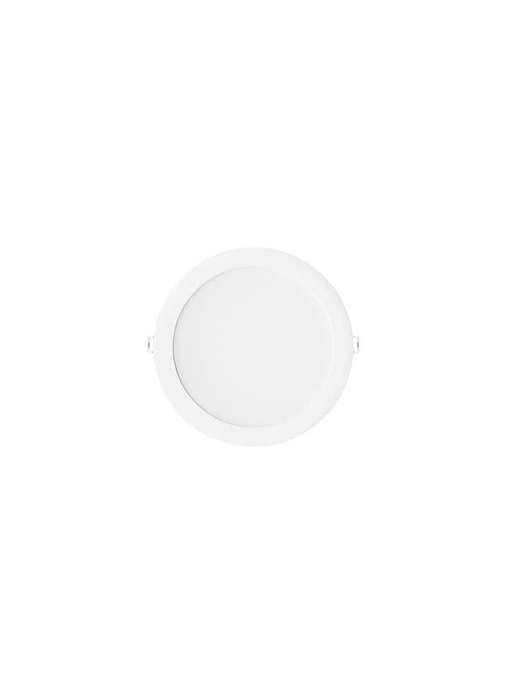 إليوس بانل دائري غاطس 12 وات بلاستيك اليوس اضاءة بيضاء * صفراء  - Image 1