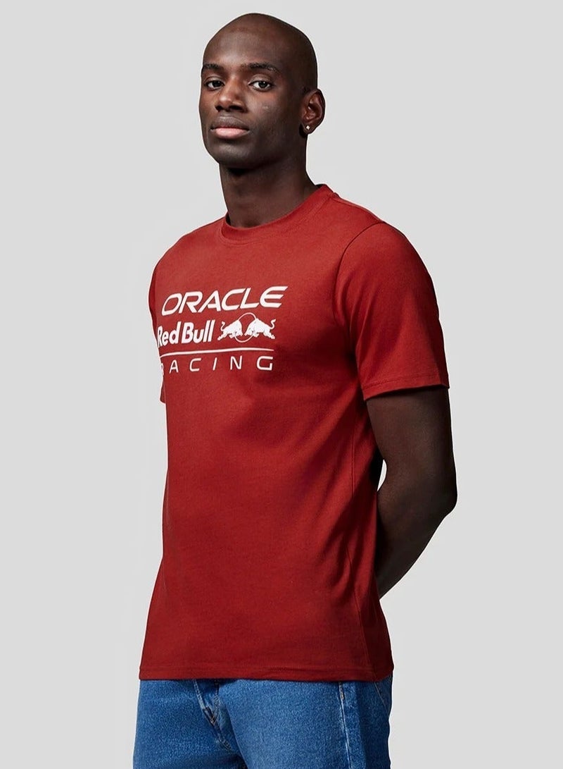 Red Bull Racing F1 Men's Large Logo T-Shirt - Image 1