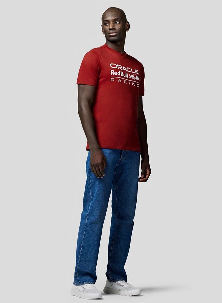 Red Bull Racing F1 Men's Large Logo T-Shirt - Image 4