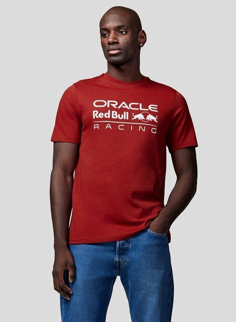 Red Bull Racing F1 Men's Large Logo T-Shirt - Image 5