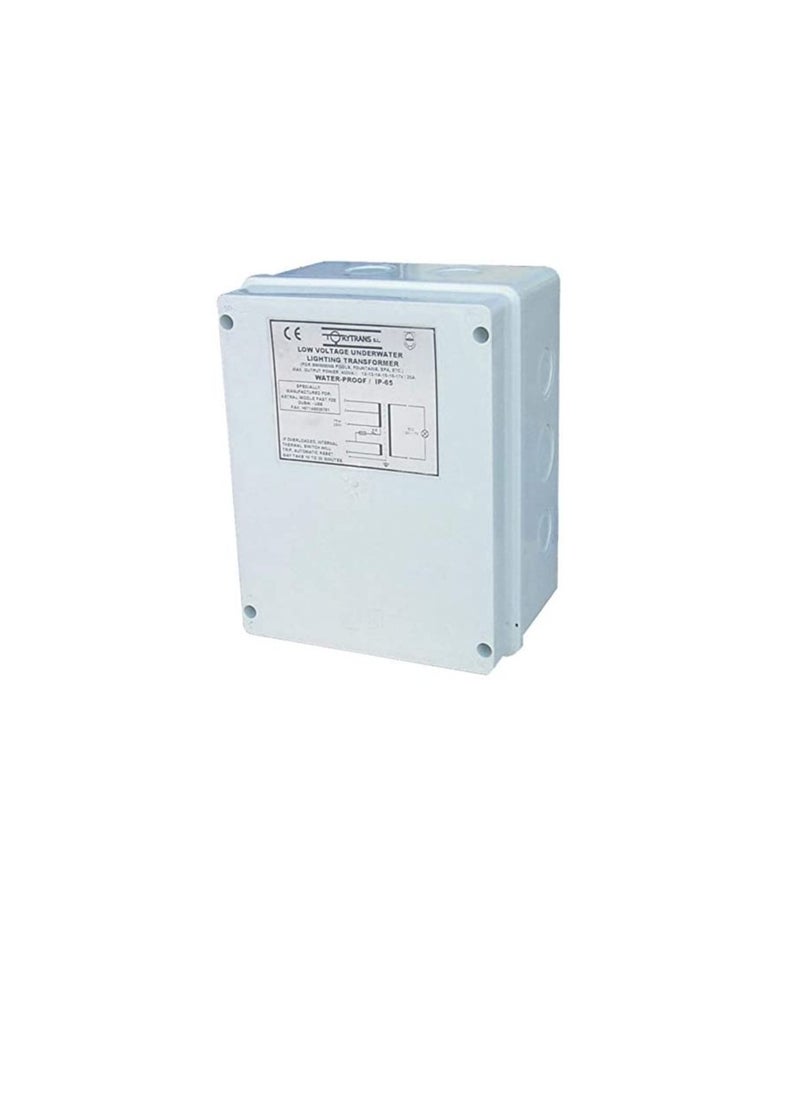 استرال ASTRAL Pool مغلف بمحول الأمان لحمام السباحة أو النافورات 400VA 12-17v IP 65 EPC400-1  - Image 3