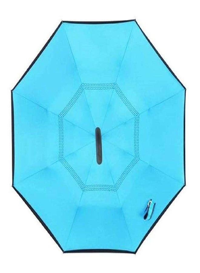 MS Export Inverted Windproof Umbrella for Men And Women with C-Shaped Handle; Double Layer Folding Design; Hands-Free Reverse Umbrella for Rain & Sun; Stylish, Durable And Compact (Multicolor) (Multi-Design) - Image 3