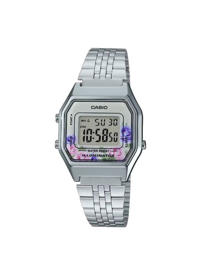 CASIO Stainless Steel Digital Wrist Watch LA680WA-4CDF - Image 1