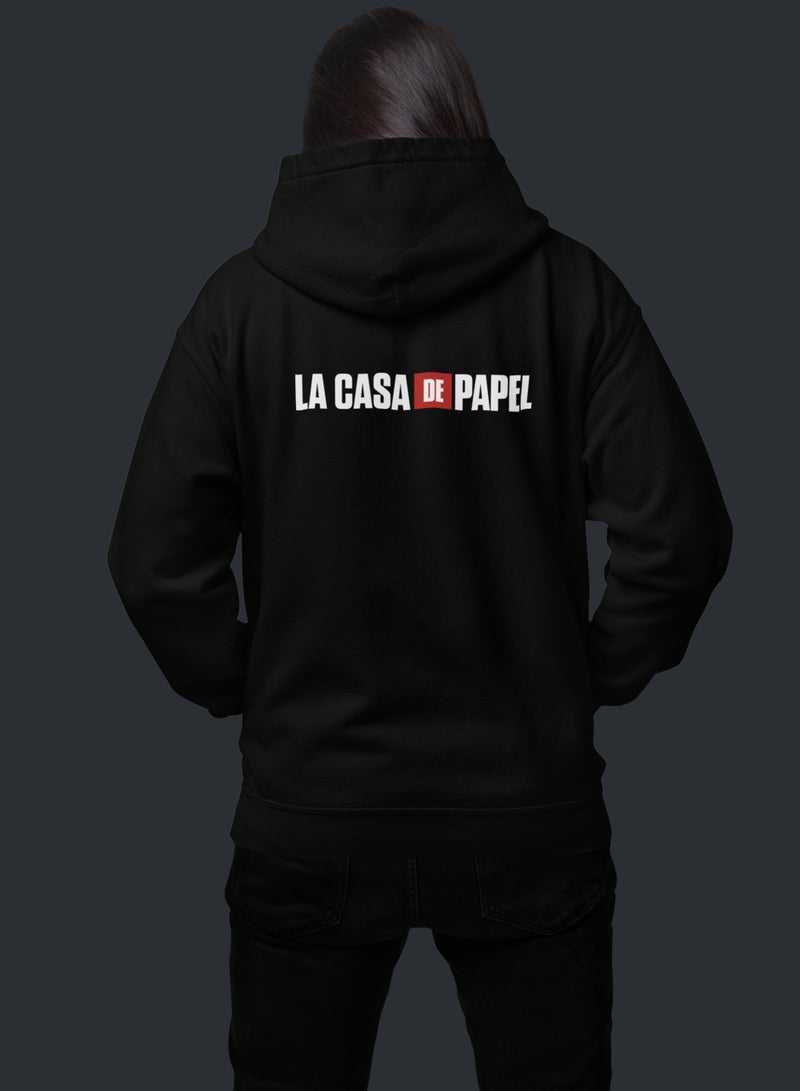 ZOOM Hoodie LA CASA DE Printed Design - Image 1