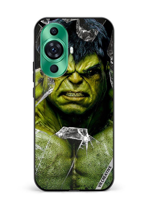 Protective Case Cover For Huawei nova 11 Pro Hulk Design Multicolour