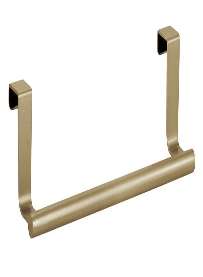 InterDesign Forma Over-the-Cabinet Kitchen Dish Towel Bar Holder - 9", Pearl Brass - Image 1