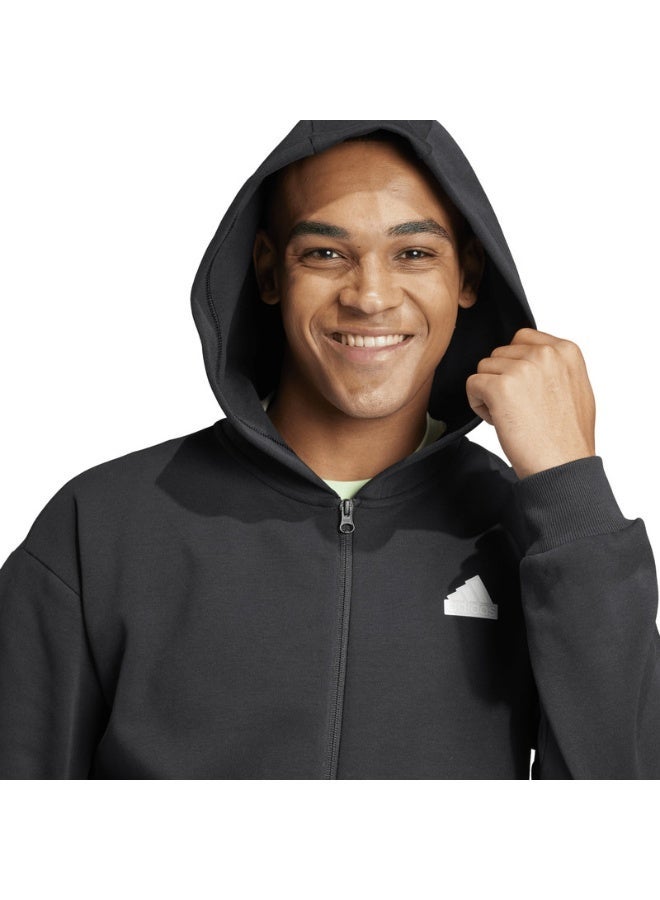 Adidas Future Icons Badge of Sport Full Zip Hoodie - Image 1