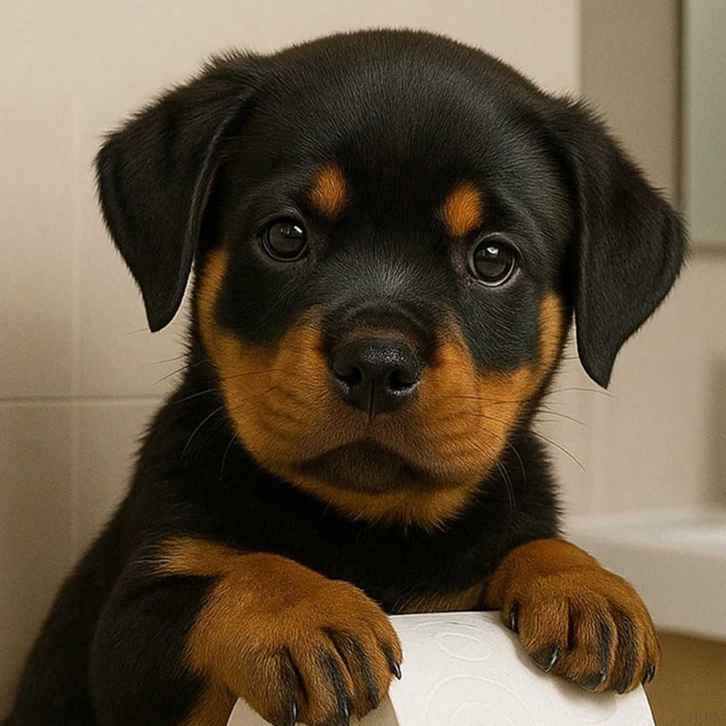 New dog - themed toilet paper holder in the dog series, a cute decoration for home decoration design - Image 3