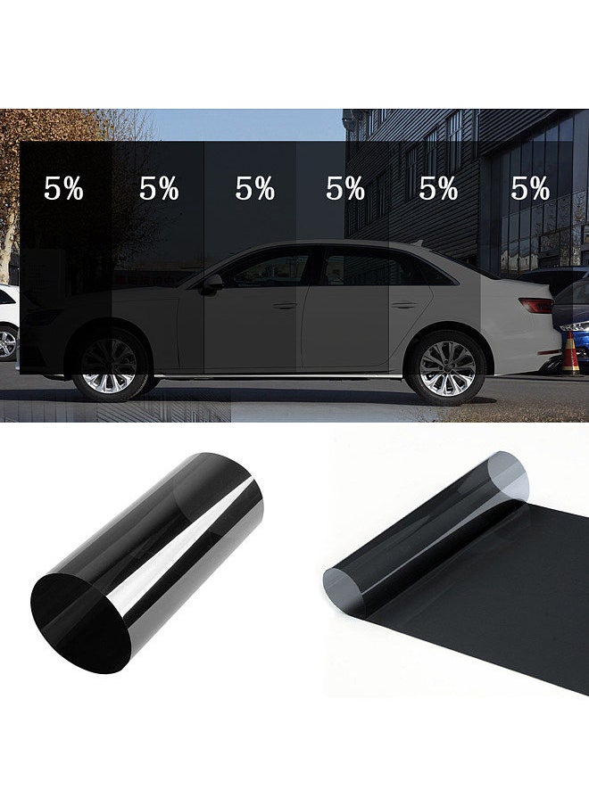 Generic - Car Window Film Windshield Solar Protection Film Window Tint UV Blocking 150x20cm - Image 1