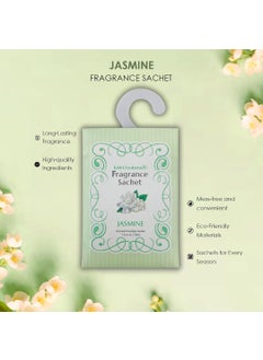 KRITI Kriti Creations Fragrance Sachet Jasmine Pack of 2 30Gm Each Home Fragrances Sachets for ClosetsDrawersCupboardsSmall Spaces Woody Fragrance Air Freshener  - Image 2