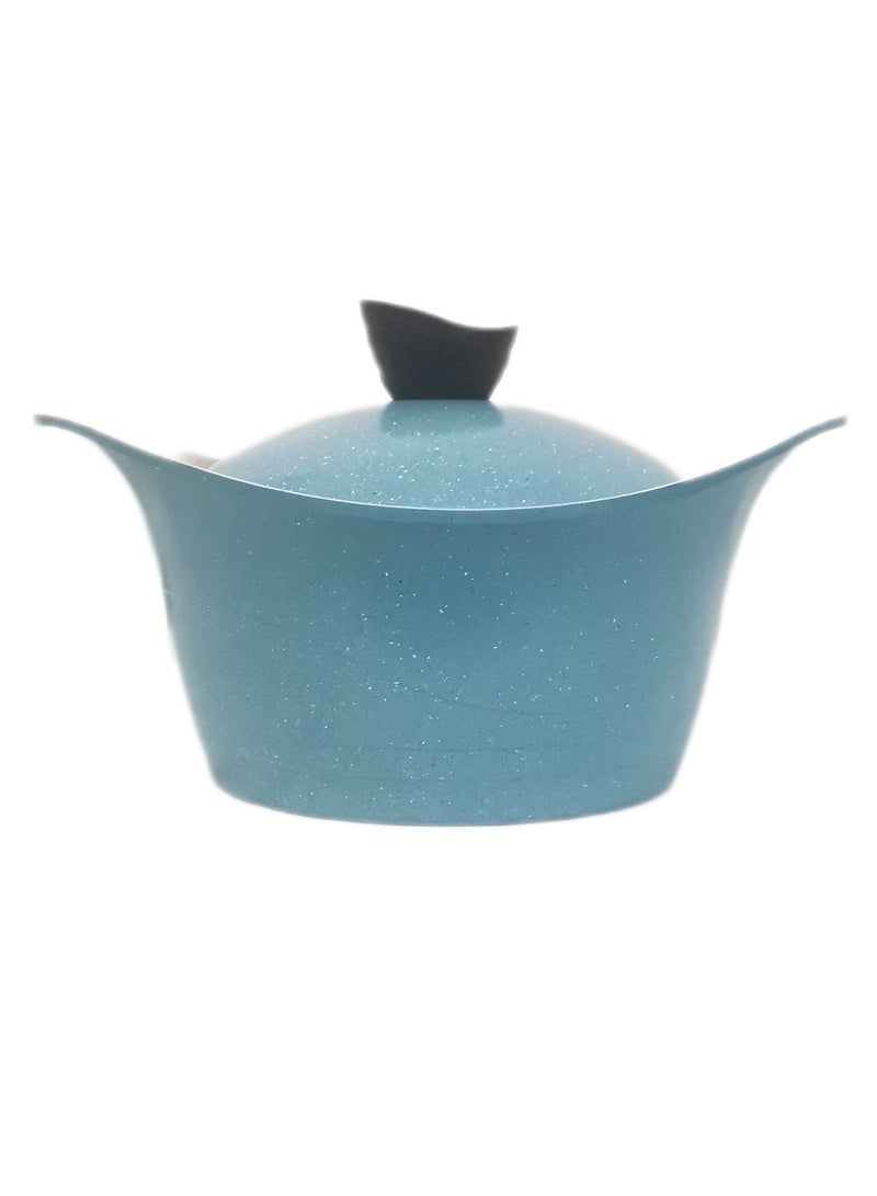 Badraig 6-piece granite cookware set 20 + 24 + 26cm  - Image 2