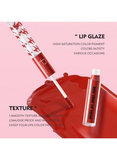 Marine Forest High Shine Lip Gloss With Clear Fixed Color Lip Oil Up To 12 Hours Long Lasting Dual Ended Liquid Lipstick Lightweight And Non Sticky 0.1 Oz (05+06+07+08)  - Image 5