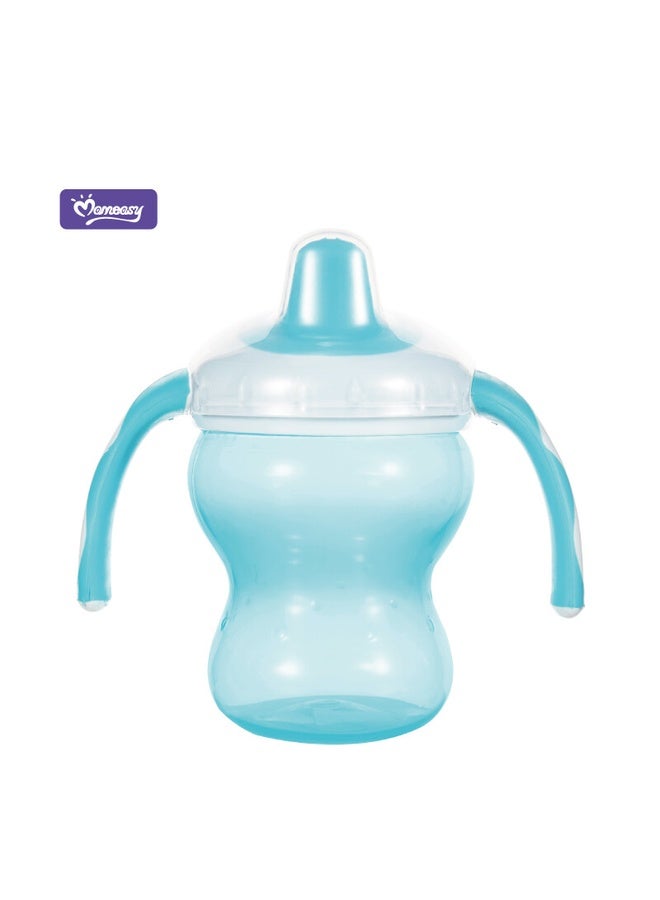 Momeasy 6oz/180ML Training Cup with Handle 45203 Blue - Image 1