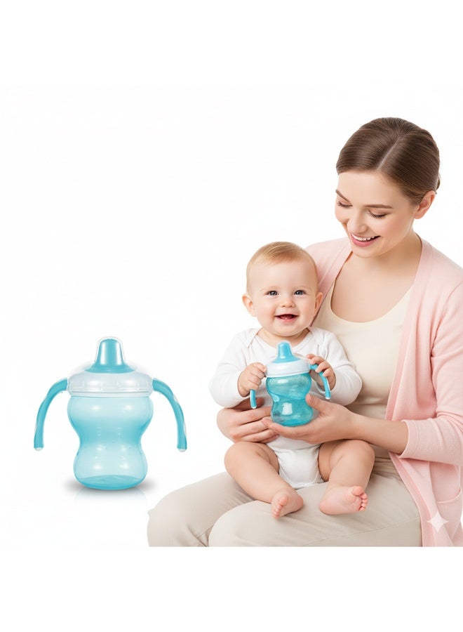 Momeasy 6oz/180ML Training Cup with Handle 45203 Blue - Image 3