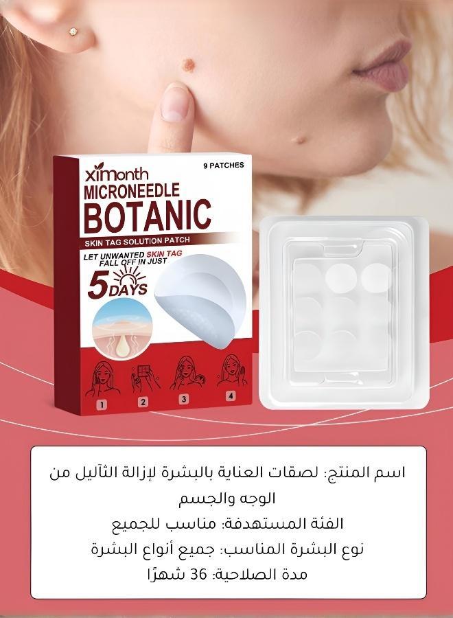 Fast-Acting Wart Removal Patches for Face & Body - Painless Skin Tag Remover Pads - Discreet & Invisible Adhesive Therapy - Safe for All Skin Types - Clear Skin - Image 1