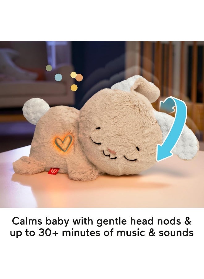 Fisher-Price Slumber Bunny - Portable Plush Toy With Music And Light For Newborns, Baby Toy From Birth, Baby Shower And Newborn Gift, Hxg97  - Image 3