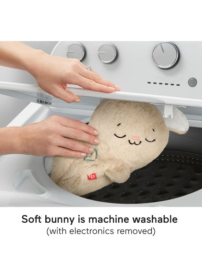 Fisher-Price Slumber Bunny - Portable Plush Toy With Music And Light For Newborns, Baby Toy From Birth, Baby Shower And Newborn Gift, Hxg97  - Image 5