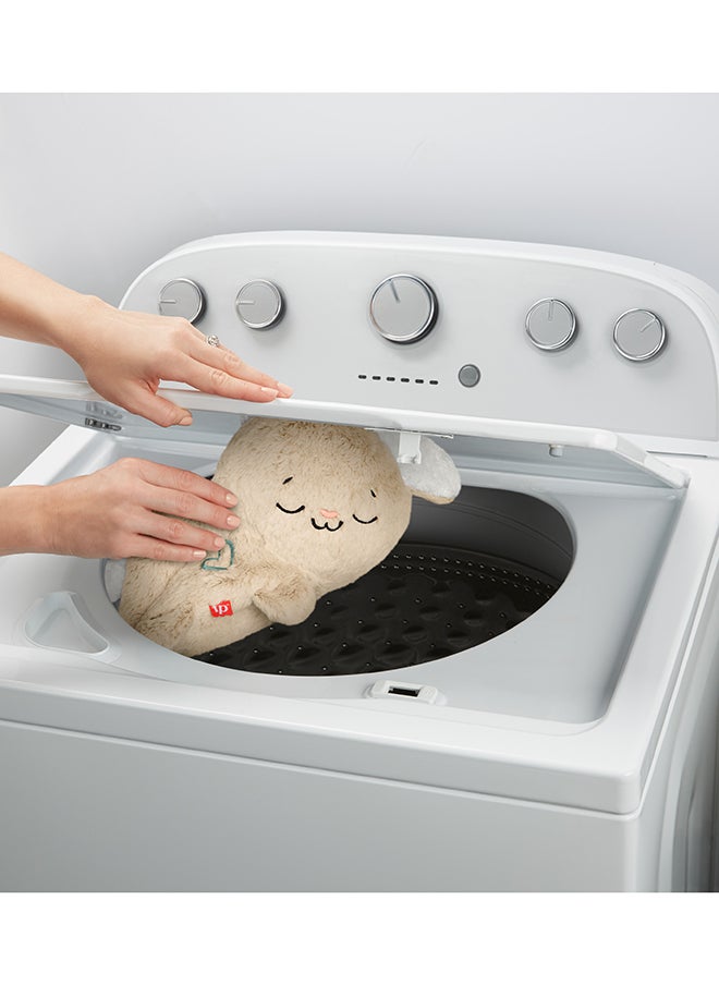 Fisher-Price آلة صوت الأطفال لتهدئة واستقرار الأرنب القابل للحمل مع الموسيقى والأضواء والحركة للأطفال حديثي الولادة  - Image 5
