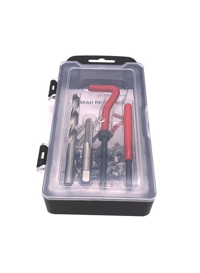 25Pcs M6 x 1.0 Thread Repair Kit Helicoil Compatible 6mm Damaged Threads