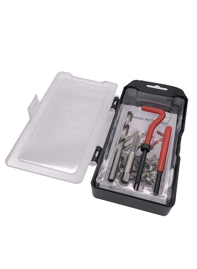 25Pcs M6 x 1.0 Thread Repair Kit Helicoil Compatible 6mm Damaged Threads