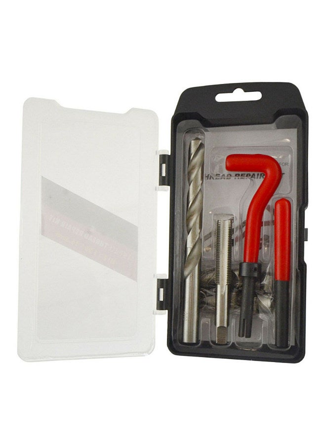 25Pcs M6 x 1.0 Thread Repair Kit Helicoil Compatible 6mm Damaged Threads