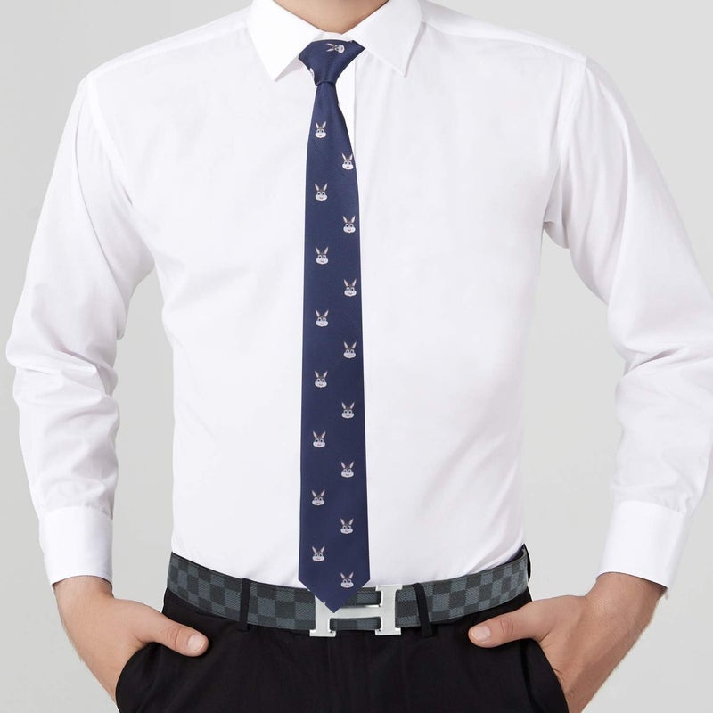 AUSCUFFLINKS Animal Ties | Woven Skinny Neckties | Groomsmen Wedding Ties | Work Ties for Him - Image 4