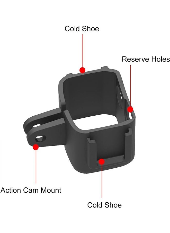 Generic DJI OSMO Pocket 3 Protection Frame Cage Expansion Adapter Bracket (Black)  - Image 4