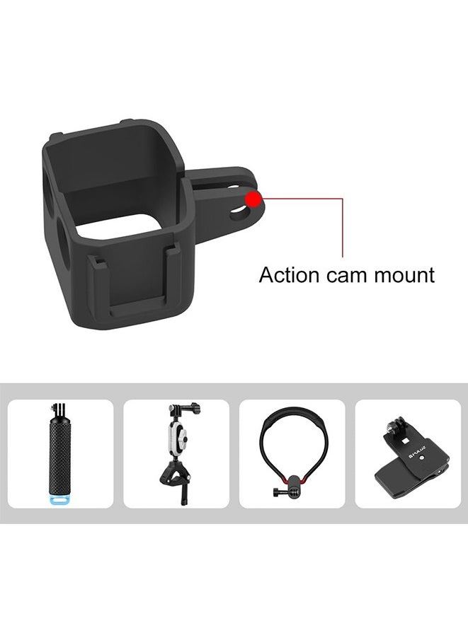 Generic DJI OSMO Pocket 3 Protection Frame Cage Expansion Adapter Bracket (Black)  - Image 2