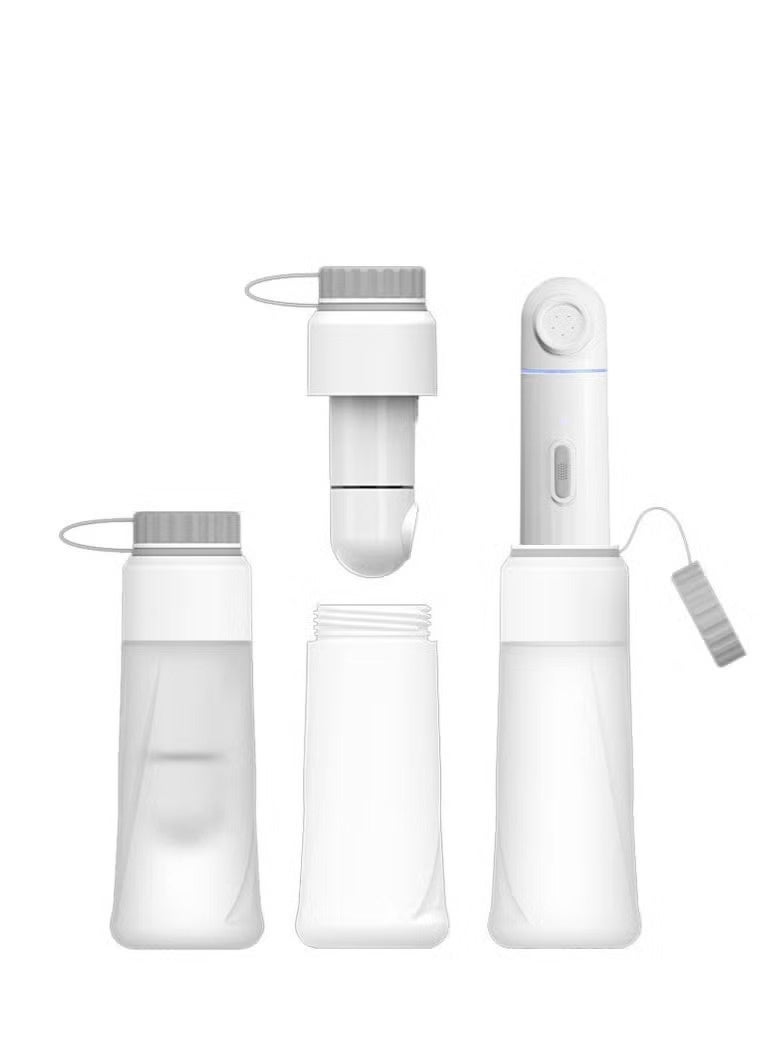 DEXO Portable Bidet With 350ml Reservoir, High Pressure USB-Type C Mini Electric Rechargeable Handheld Travel/camping/hiking Bidet, Water Sprayer for Women and Men, Personal Hygiene Cleaning - Image 2