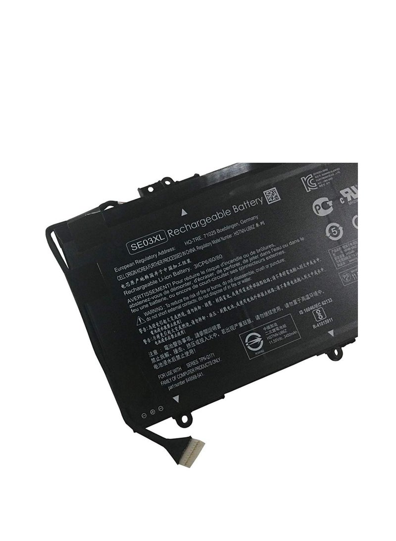 Terabyte بطارية SE03XL لجهاز HP Pavilion 14-AL000 14-AV000 السلسلة: 14-AL061NR 14-AL001LA 14-AL062NR 14-AL015NA 14-AL009LA 14-AV003LA AV005LA SE03041XL HSTNN-LB7G UB6Z 849568-421 541 849908-850 849988-850 - Image 2