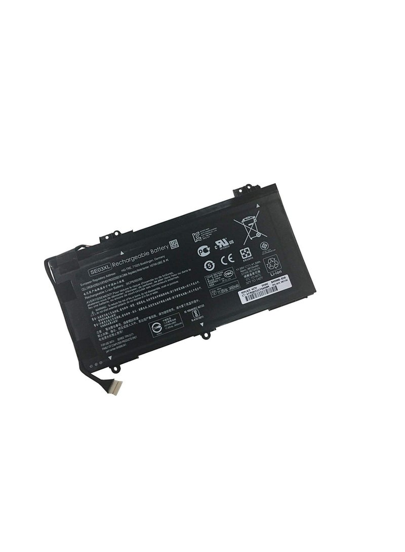 Terabyte بطارية SE03XL لجهاز HP Pavilion 14-AL000 14-AV000 السلسلة: 14-AL061NR 14-AL001LA 14-AL062NR 14-AL015NA 14-AL009LA 14-AV003LA AV005LA SE03041XL HSTNN-LB7G UB6Z 849568-421 541 849908-850 849988-850 - Image 1