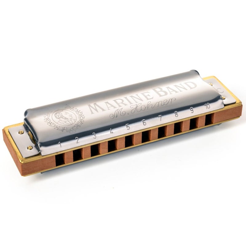 Hohner هارمونيكا هونهير دياتونيك M189693P سلسلة مارين باند 1896 - مفتاح C - Image 1