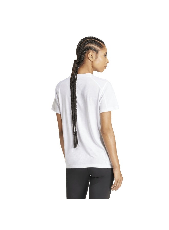 Adidas Workout Essentials Big Performance Logo Training T-Shirt - Image 4