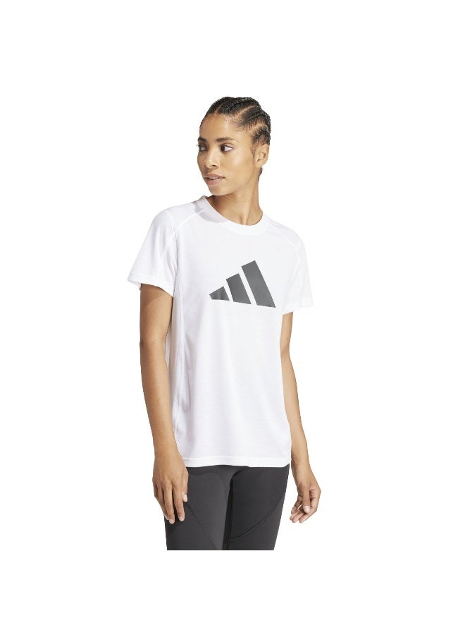 Adidas Workout Essentials Big Performance Logo Training T-Shirt - Image 2