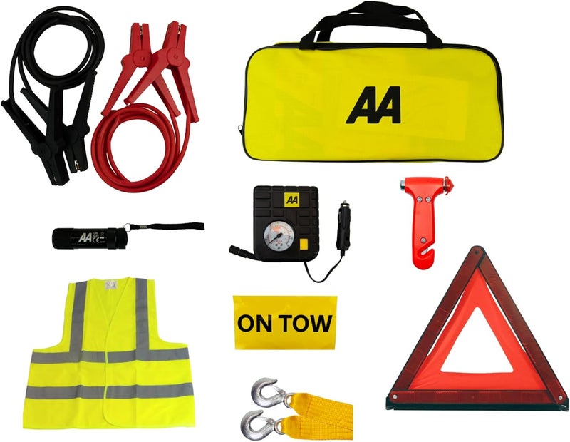 AA Vehicle Breakdown Safety Kit Plus AA5618 – Comprehensive Emergency Car Kit - Image 1