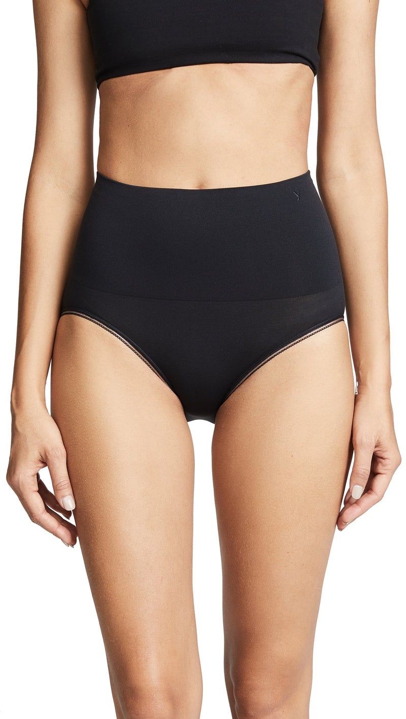 Yummie Women's Ultralight Seamless Shapewear Brief, Black, Medium/Large - Image 5
