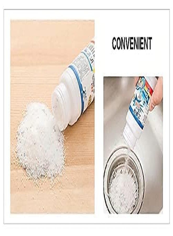 Waexlla Automatic Powder Toilet Cleaner Drain Blockage Cleaner Clog Block Remover for Regular Use in Drains, Pack of 1 (100g) - Image 4