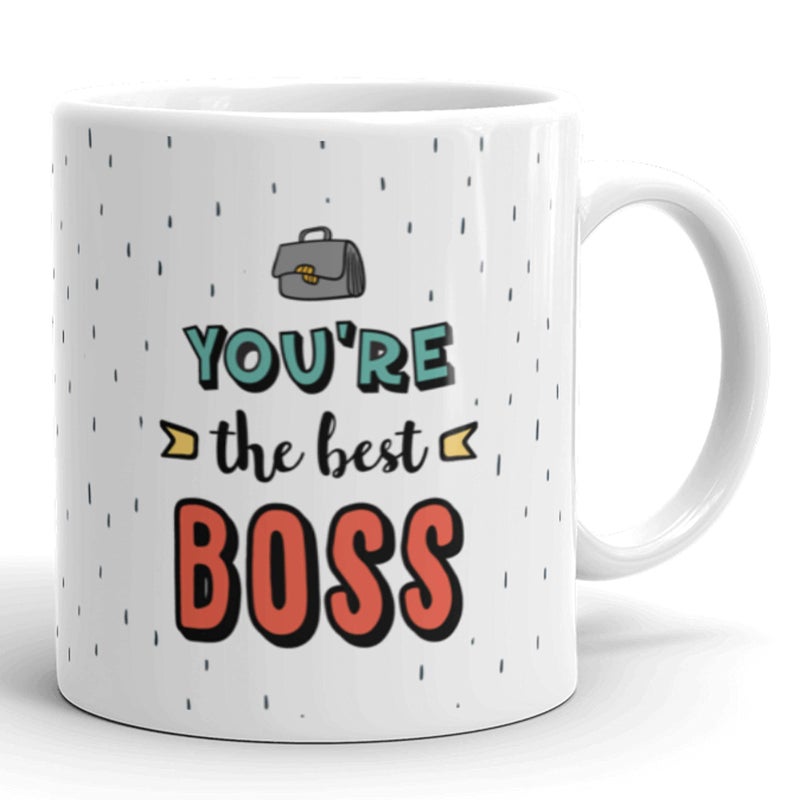 Oye Happy - Best Boss Ceramic Premium Mug for Boss/CEO/Manager - Image 4