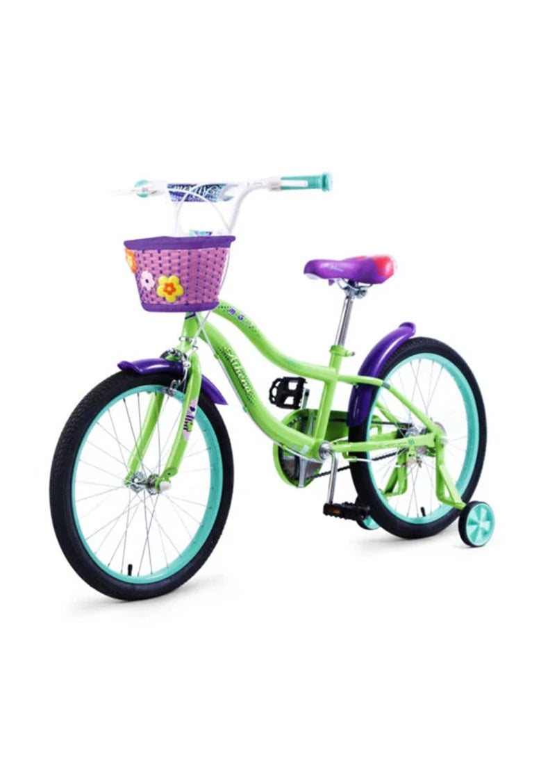 MOGOO Athena 14 Inch Bicycle - Dark Green  - Image 2