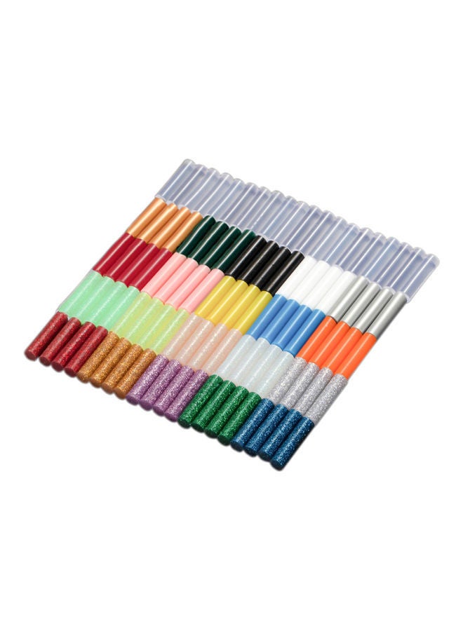 NIBEMINENT 100-Piece Hot Glue Melt Pen Multicolour - Image 3