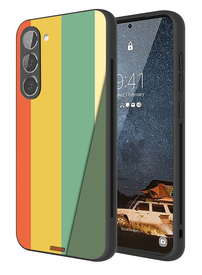 Tolwak Samsung Galaxy S23 Plus 5G Protective Case Cover Simple Pattern - Image 1