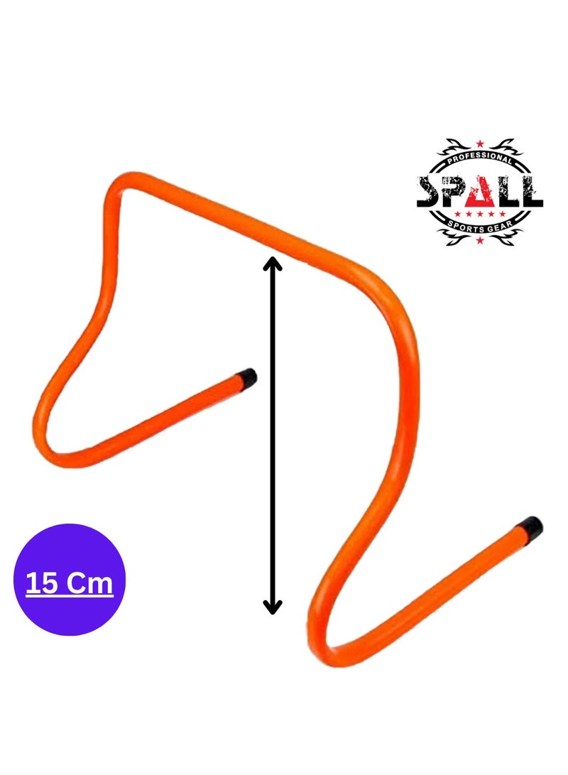 Spall Agility Hurdles For Speed Training Athletes 15cm Pack Speed And Agility Training Equipment For Soccer Basketball Football - Image 1