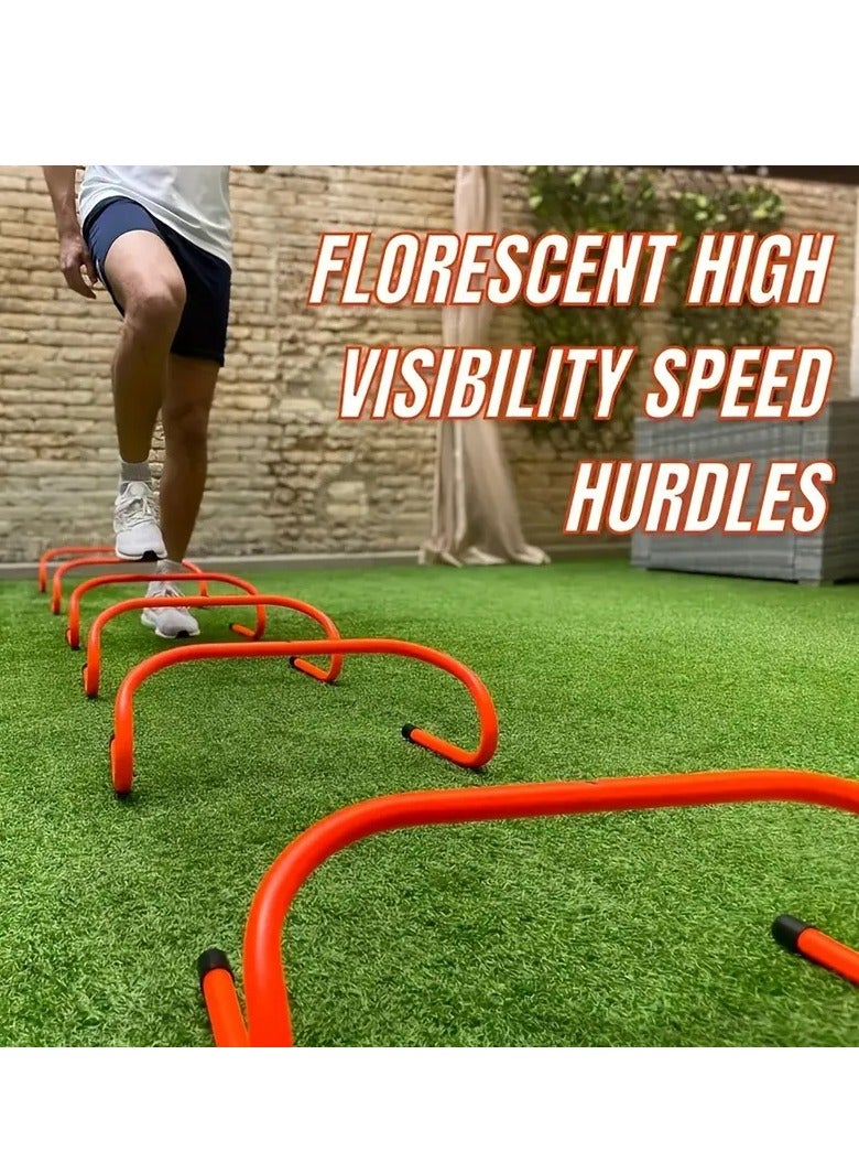 Spall Agility Hurdles For Speed Training Athletes 15cm Pack Speed And Agility Training Equipment For Soccer Basketball Football - Image 5